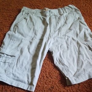 Tan Cargo Shorts